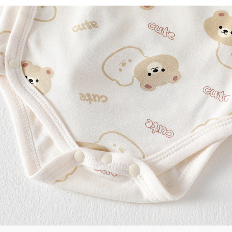 100% Cotton Long Sleeve Bodysuit - Heart - Organic Cotton Clubs