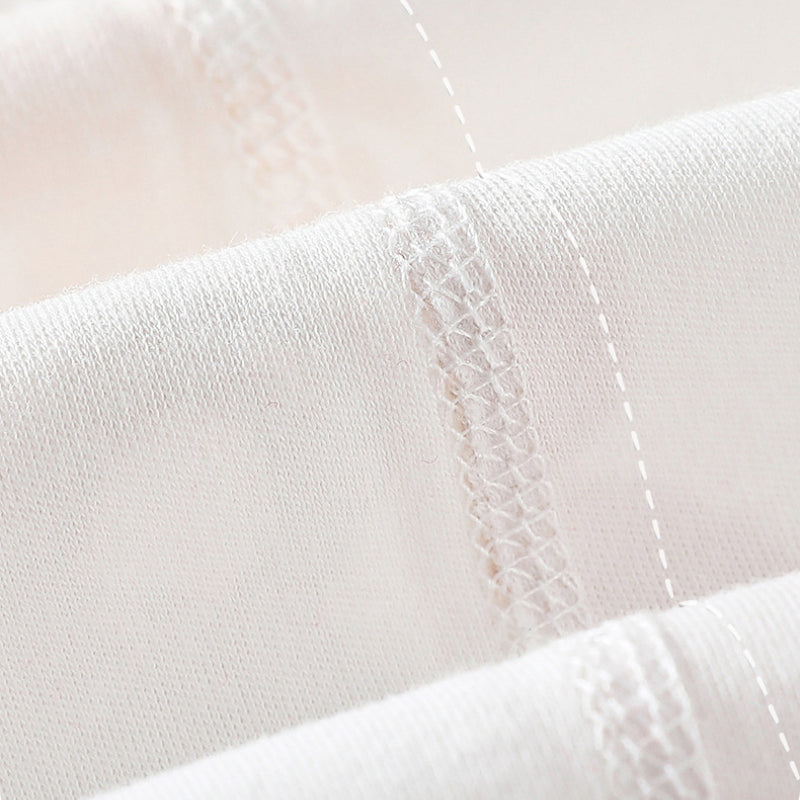 100% Cotton Snap-Up Long Sleeve Romper - Park - Organic Cotton Clubs