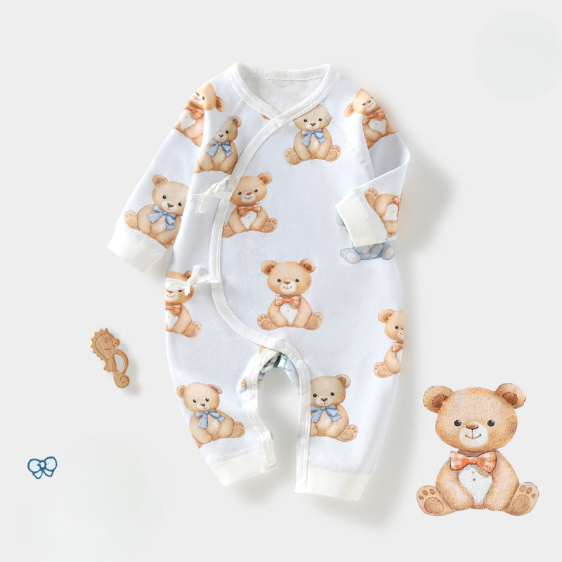 100% Cotton Long Sleeve Romper - Sea World - Organic Cotton Clubs