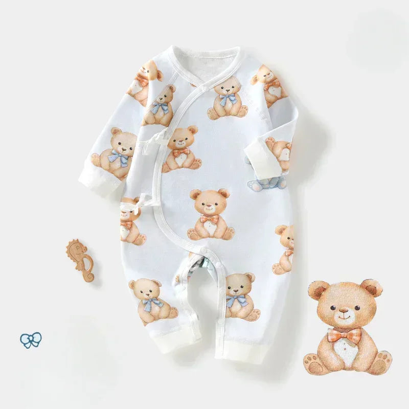 100% Cotton Long Sleeve Romper - Sea World - Organic Cotton Clubs