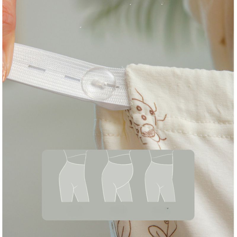 Cotton Wrap Maternity Pajama Set- Green - Organic Cotton Clubs