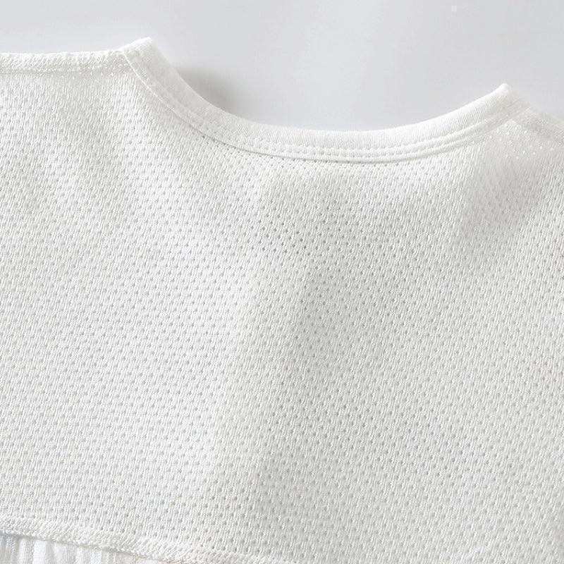 100% Cotton Long Sleeve Snap-Up Romper - Elephant & Flowers - Organic Cotton Clubs
