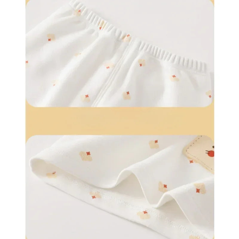 Cotton Long Sleeve Top & Pants Set - Red Cat - Organic Cotton Clubs