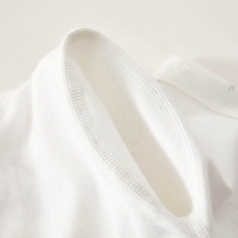 100% Cotton Long Sleeve Bodysuit - Little Crocodile - Organic Cotton Clubs