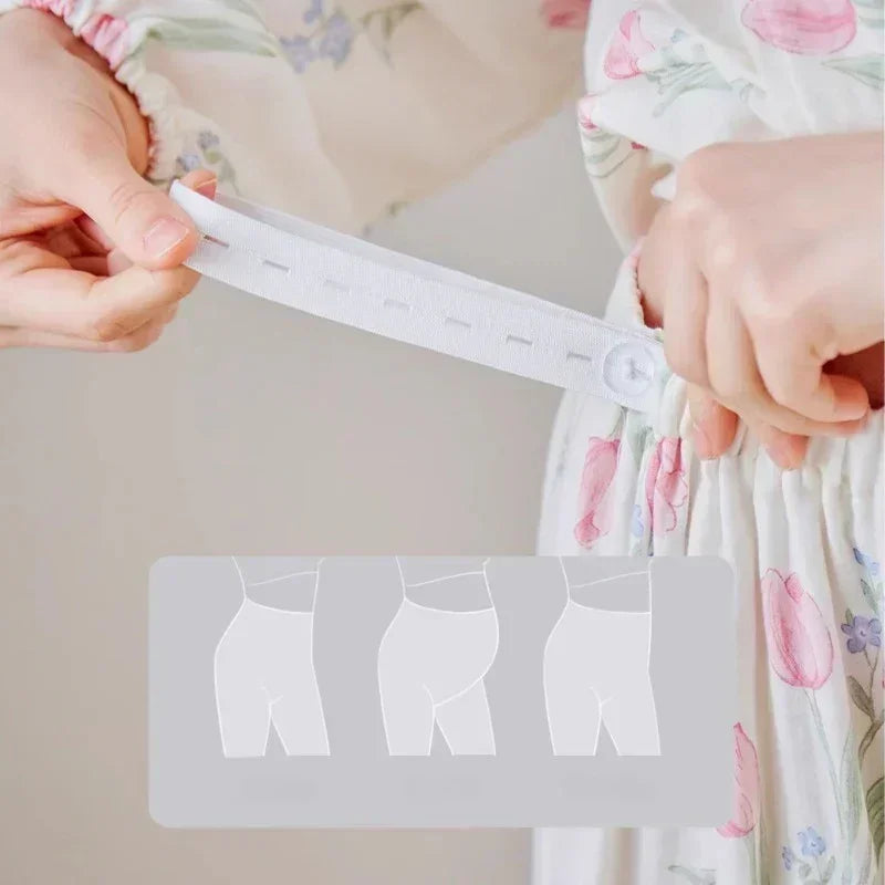 Organic Cotton Muslin Button-Up Maternity & Nursing Pajama - Morning Glory - Organic Cotton Clubs