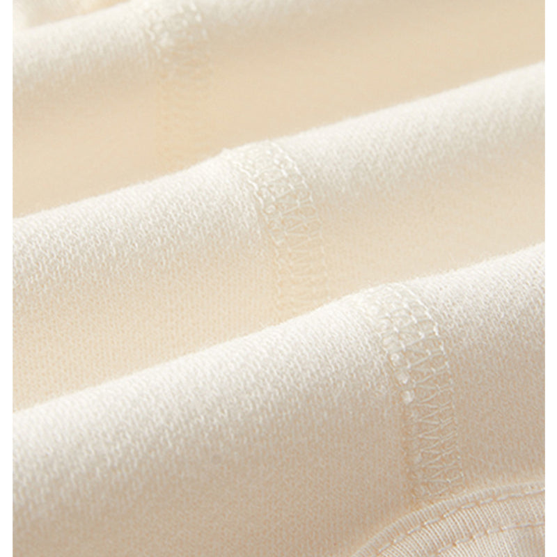 Cotton Long Sleeve Snap-Up Bodysuit - Little Flower - Organic Cotton Clubs