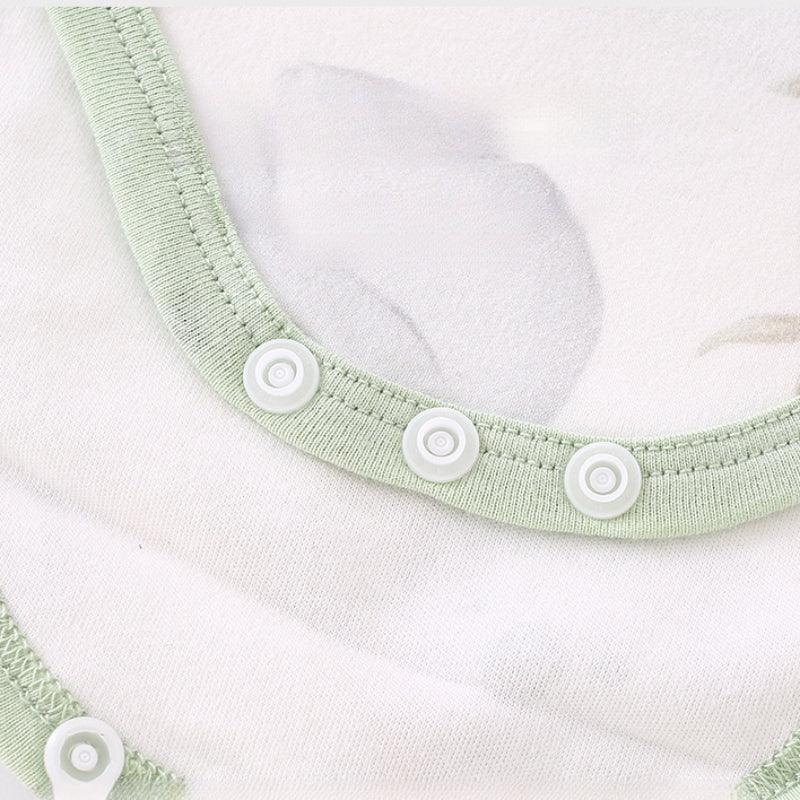 100% Cotton Long Sleeve Side-Snap Bodysuit - Cotton - Organic Cotton Clubs