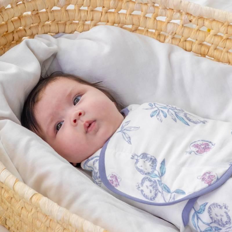 Organic Cotton Muslin Sleep Sack - Lemon - Organic Cotton Clubs