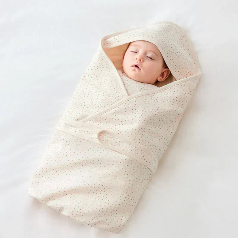 100% Cotton Swaddle Blanket - Flowers - Organic Cotton Clubs