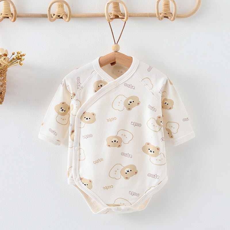 100% Cotton Long Sleeve Bodysuit - Heart - Organic Cotton Clubs