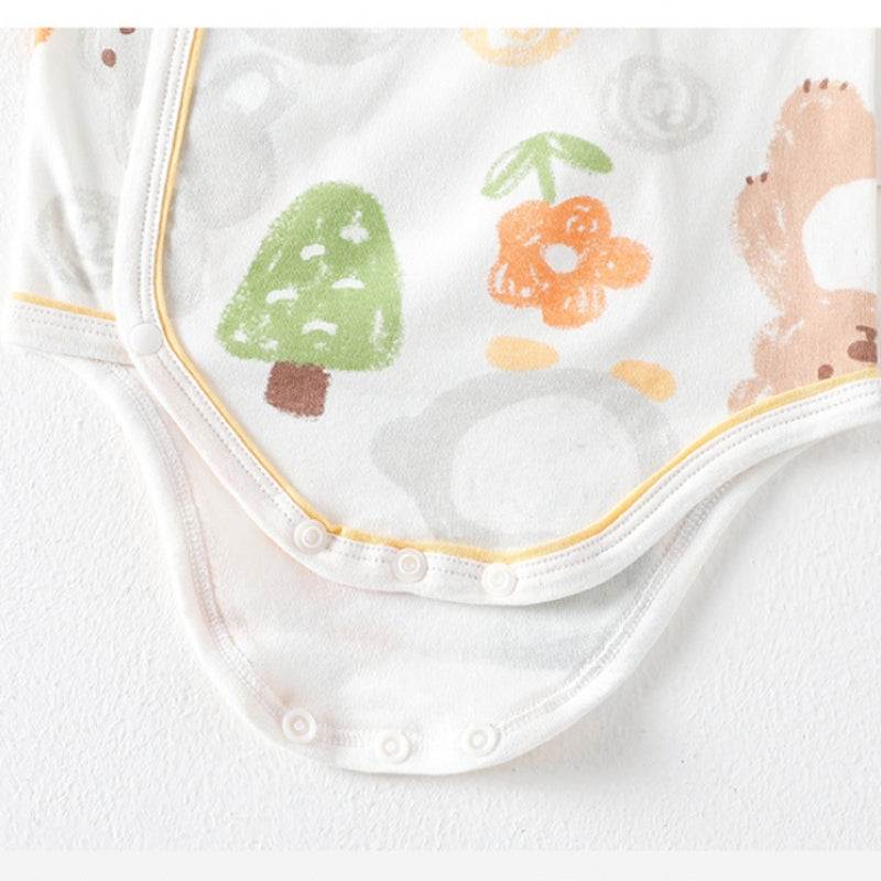 100% Cotton Long Sleeve Bodysuit - Park - Organic Cotton Clubs