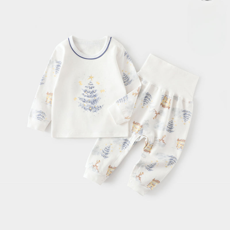 100% Cotton Long Sleeve Top & Pants Set - Yellow Spring - Organic Cotton Clubs