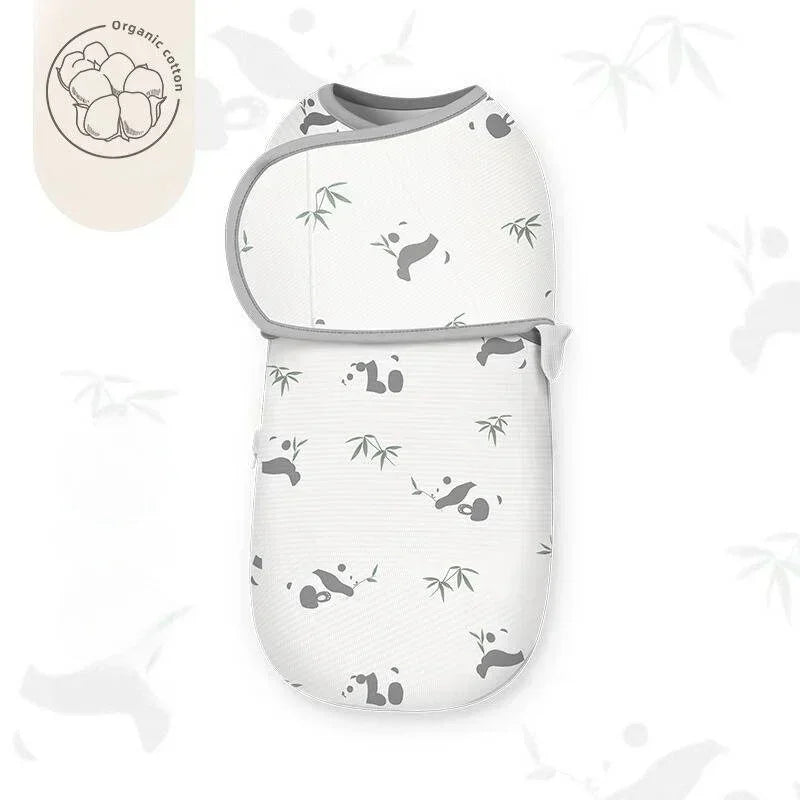 Organic Cotton Muslin Sleep Sack - Animals - Organic Cotton Clubs
