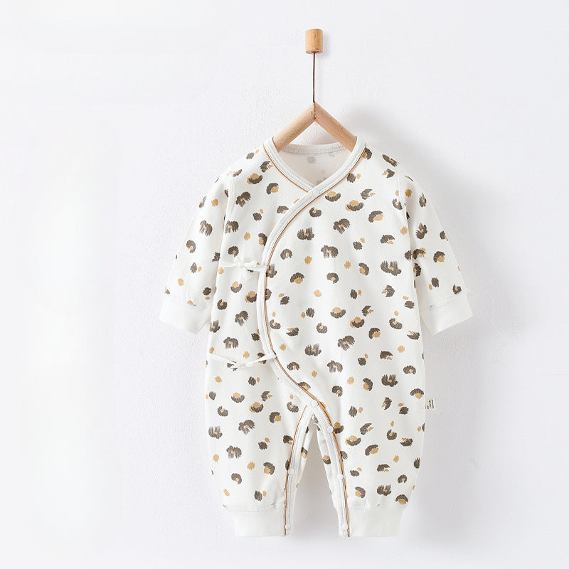 100% Cotton Long Sleeve Romper - Autumn - Organic Cotton Clubs