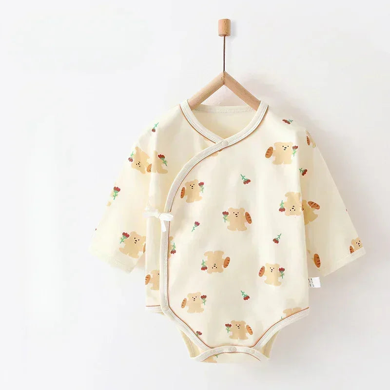 100% Cotton Long Sleeve Bodysuit - Park - Organic Cotton Clubs