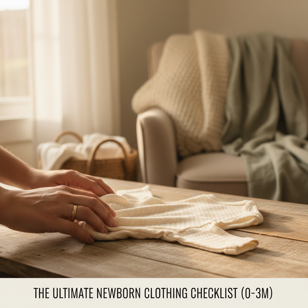 The Ultimate Newborn Clothing Checklist (0-3M)