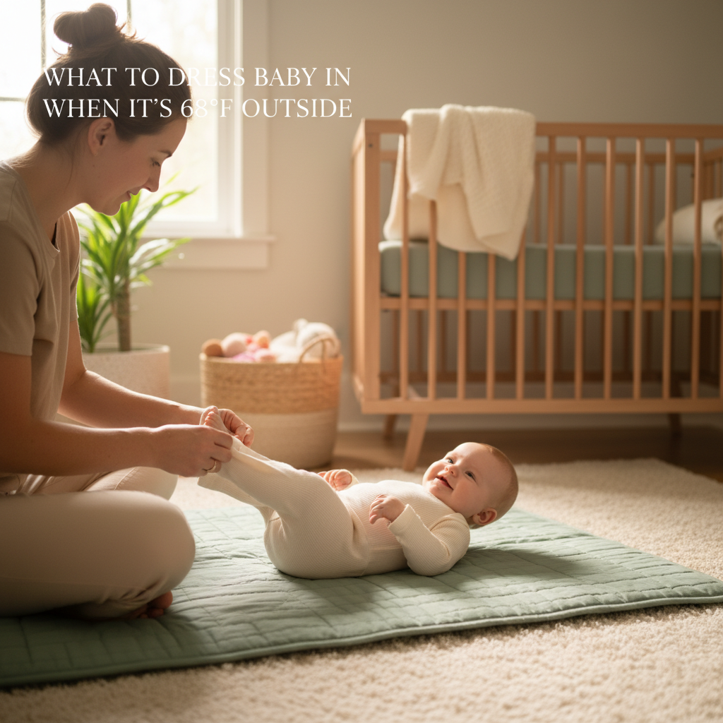 What to Dress Baby in When It's 68°F Outside