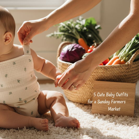 5 Cute Baby Outfits for a Sunday Farmers Market