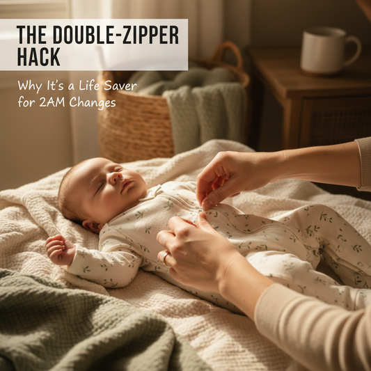 The "Double-Zipper" Hack: Why It's a Life Saver for 2am Changes