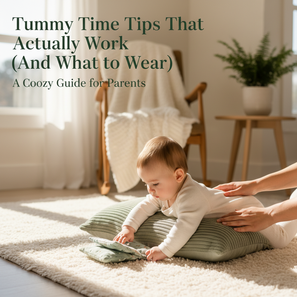 Tummy Time Tips That Actually Work (And What to Wear)