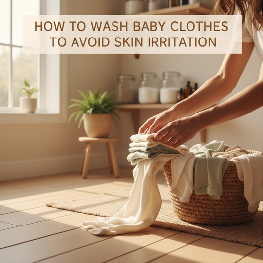 How to Wash Baby Clothes to Avoid Skin Irritation