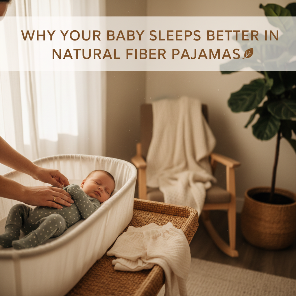 Why Your Baby Sleeps Better in Natural Fiber Pajamas