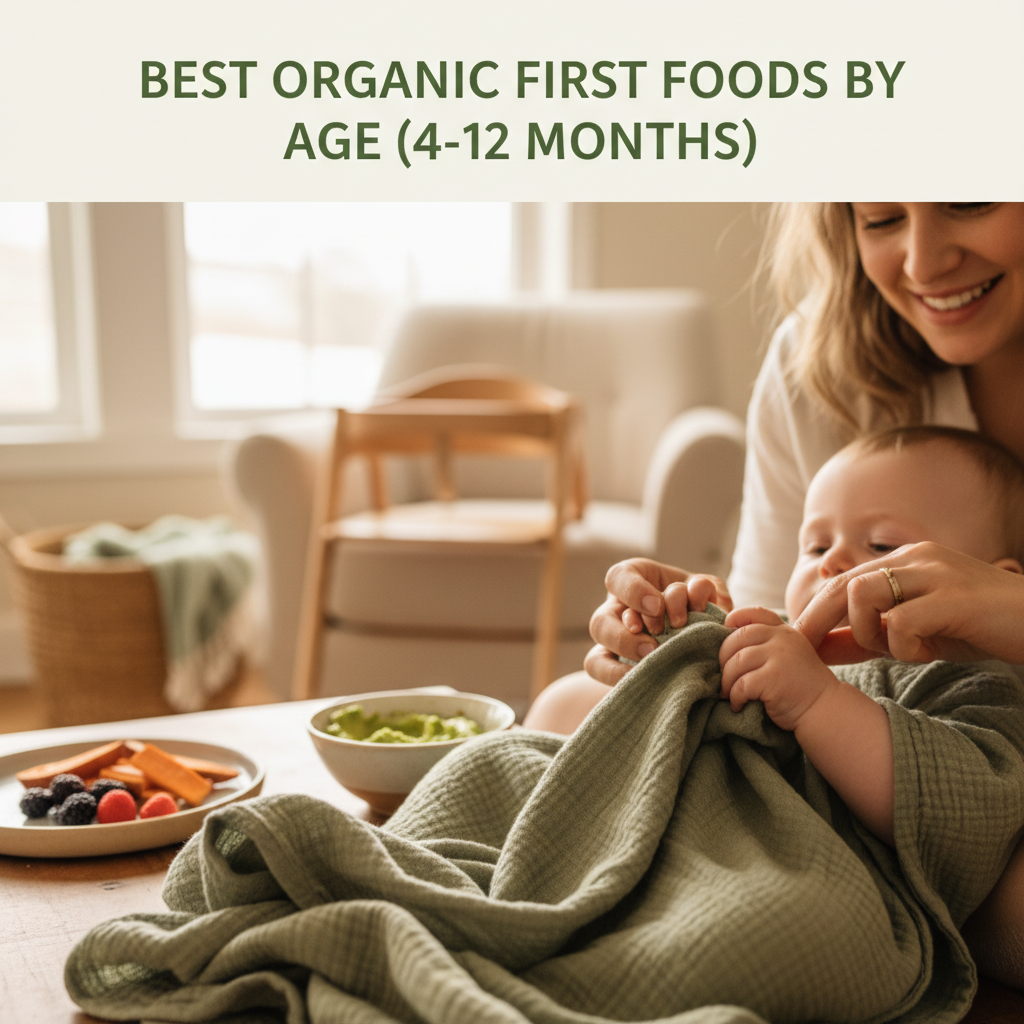 Best Organic First Foods by Age (4-12 Months)