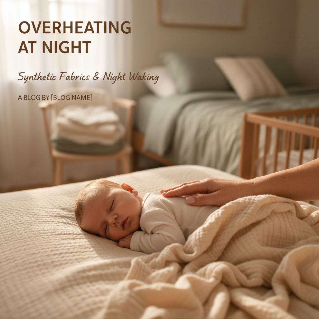 Overheating at Night: The connection between synthetic fabrics and night waking.