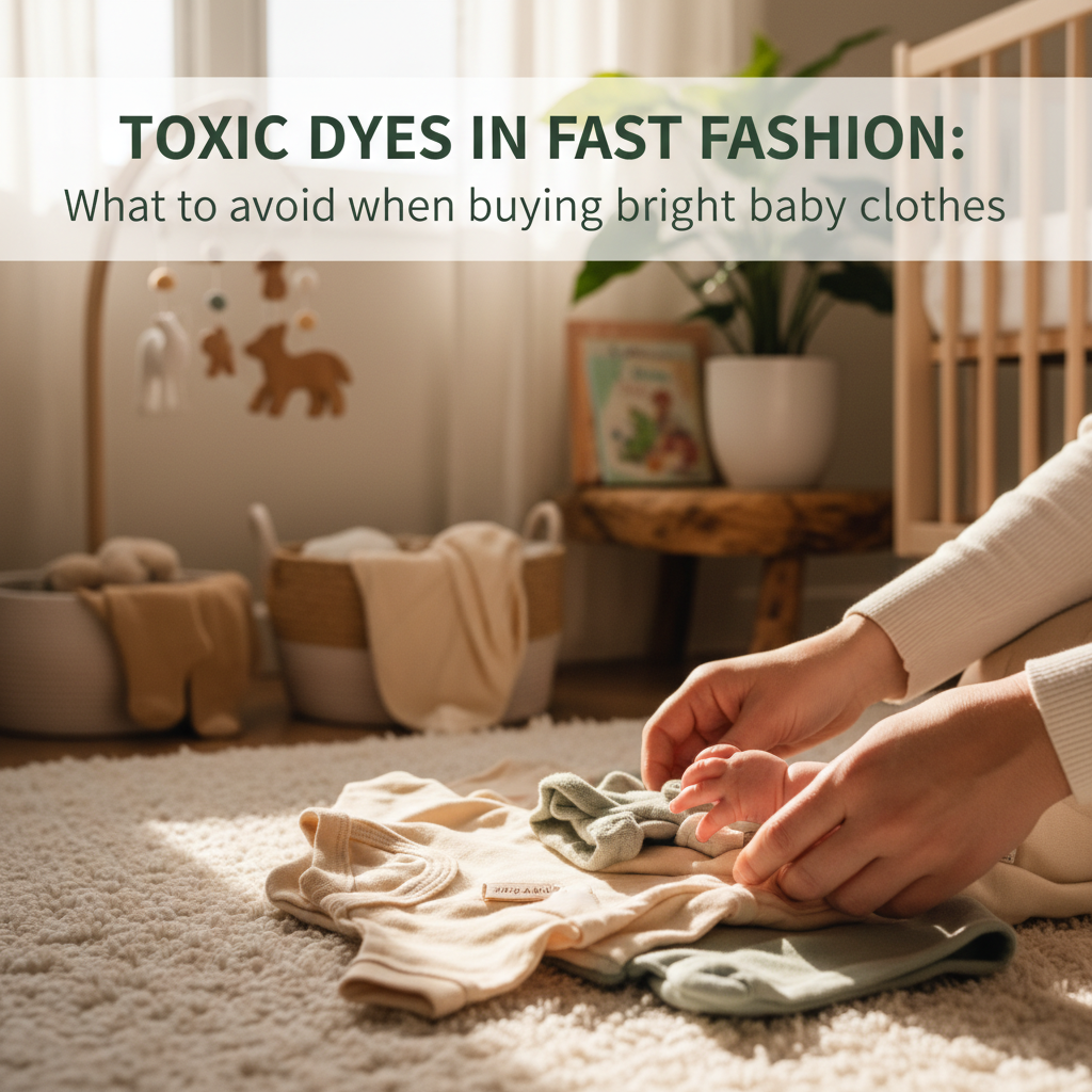 Toxic Dyes in Fast Fashion: What to avoid when buying bright baby ...