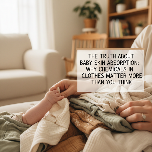The Truth About Baby Skin Absorption: Why chemicals in clothes matter more than you think.