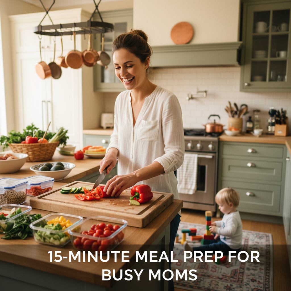 15-Minute Meal Prep for Busy Moms