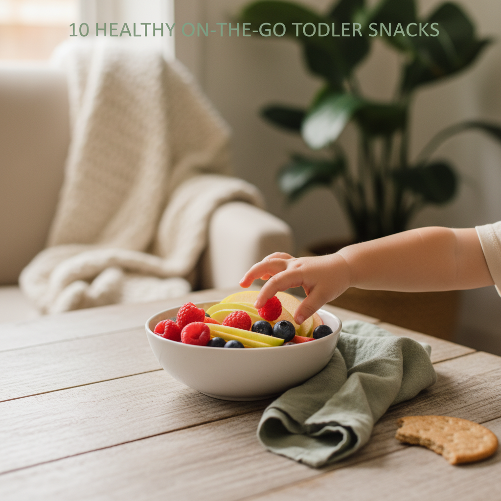 10 Healthy On-the-Go Toddler Snacks