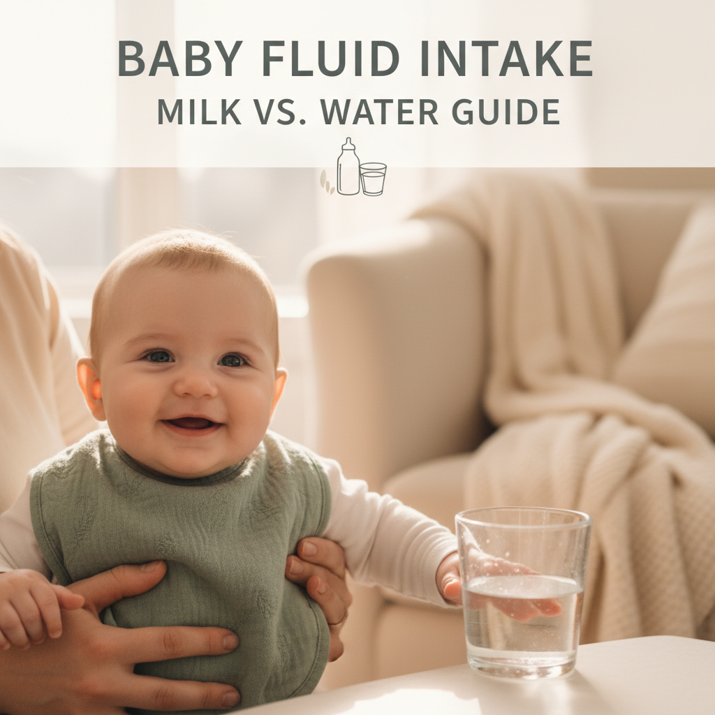 Baby Fluid Intake: Milk vs. Water Guide