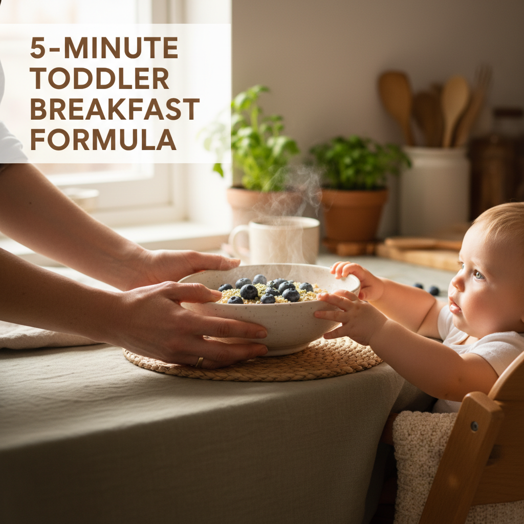 5-Minute Toddler Breakfast Formula