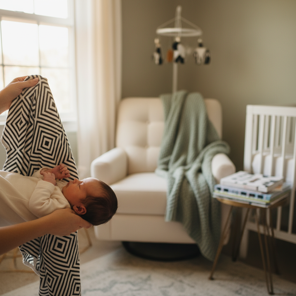 High-Contrast Patterns for Newborn Vision