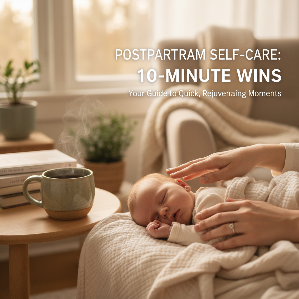 Postpartum Self-Care: 10-Minute Wins