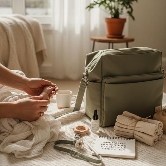 Minimalist Diaper Bag Essentials Checklist
