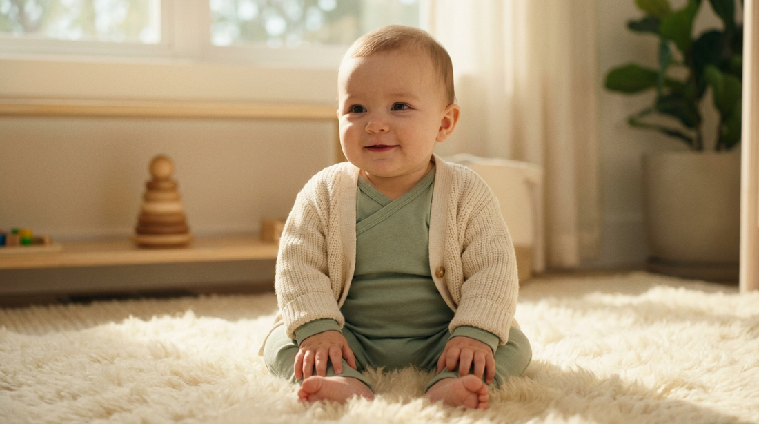 Winter Layering Guide: Keeping baby warm indoors without overheating.