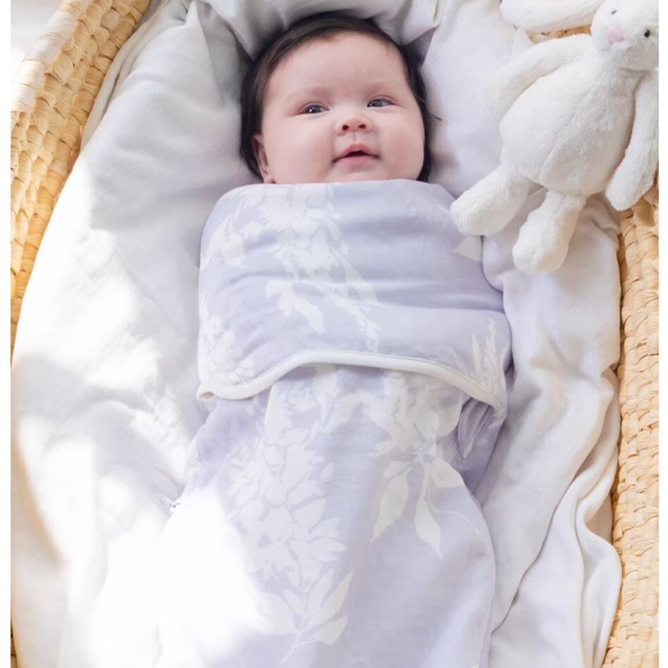 Organic Cotton Muslin Sleep Sack Summer Spring & Summer -  Lemon