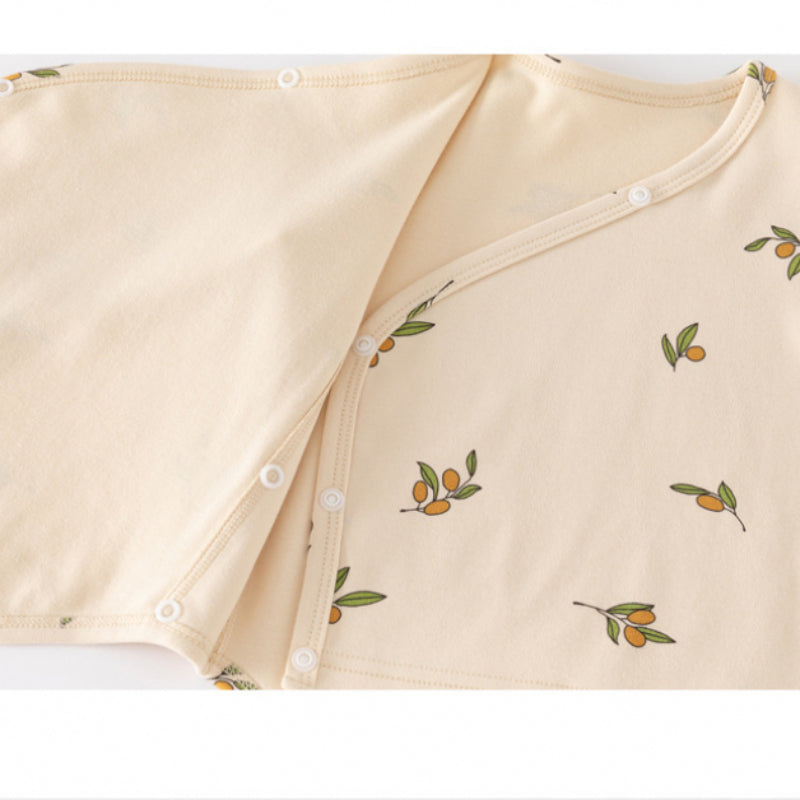 100% Cotton Long Sleeve Bodysuit - Fruits
