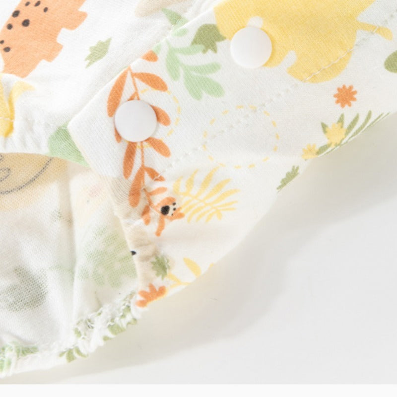 100% Cotton Sleeveless Bodysuit - Beige Elephant