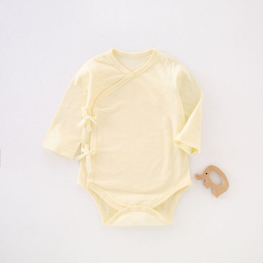 Homothermal Cotton Long Sleeve Bodysuit - White - Organic Cotton Clubs
