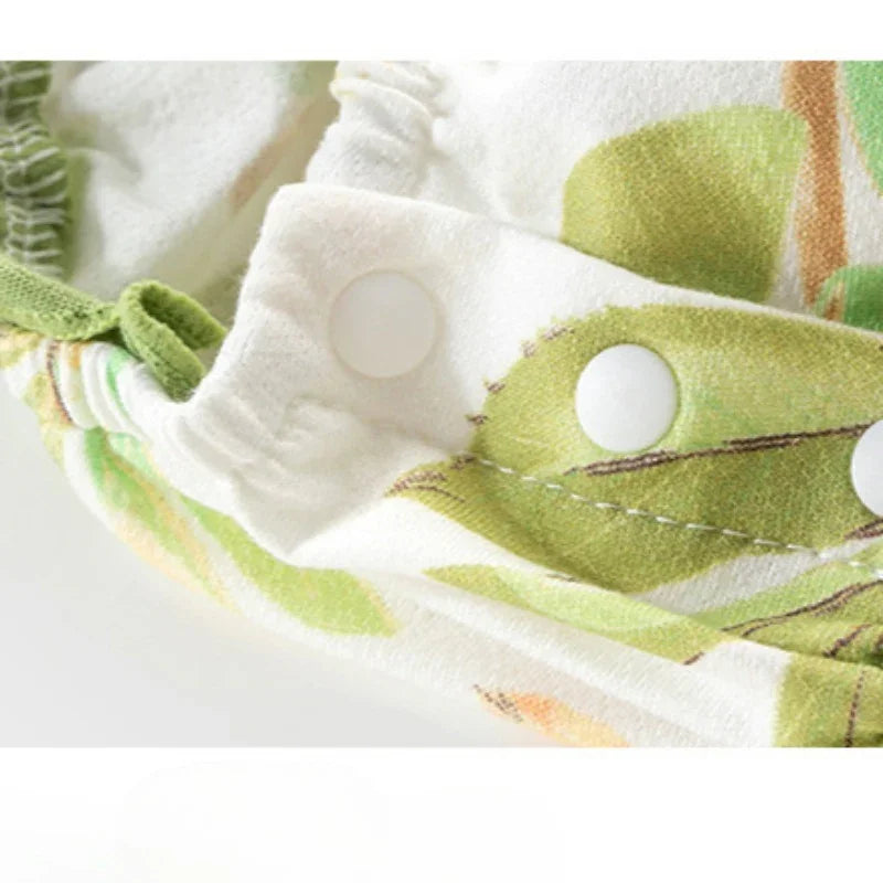 100% Cotton Sleeveless Bodysuit - Green Bunny Garden - Organic Cotton Clubs
