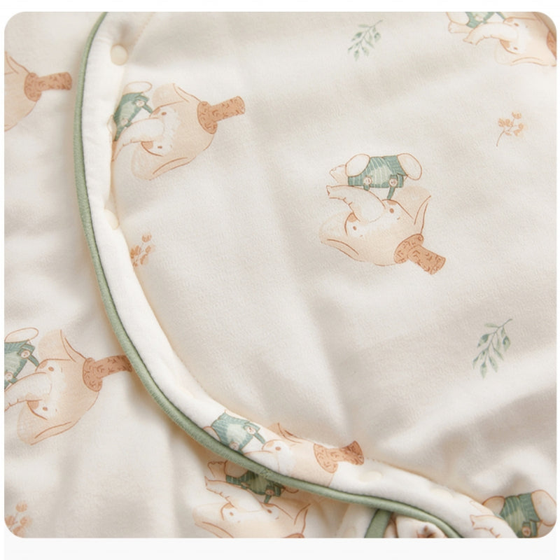 Combinaison matelassée à manches longues, 100 % coton, extra chaude - Cute Dear
