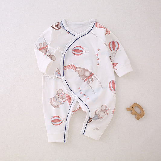 100% Cotton Long Sleeve Romper - Owl - Organic Cotton Clubs