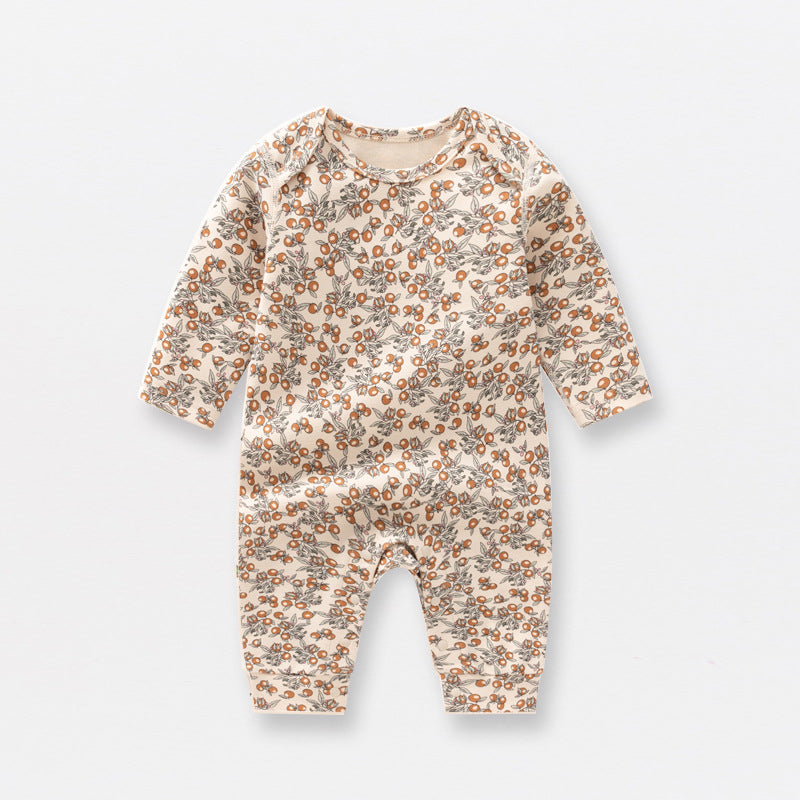 100% Organic Cotton Long Sleeve Romper - Baby Bear