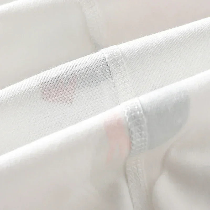 [2-Piece Set] 100% Cotton Long Sleeve Romper - Fruits - Organic Cotton Clubs