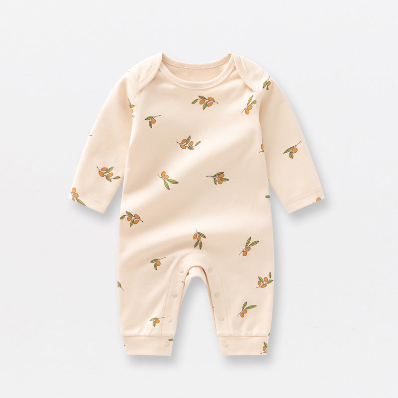 100% Organic Cotton Long Sleeve Romper - Baby Bear