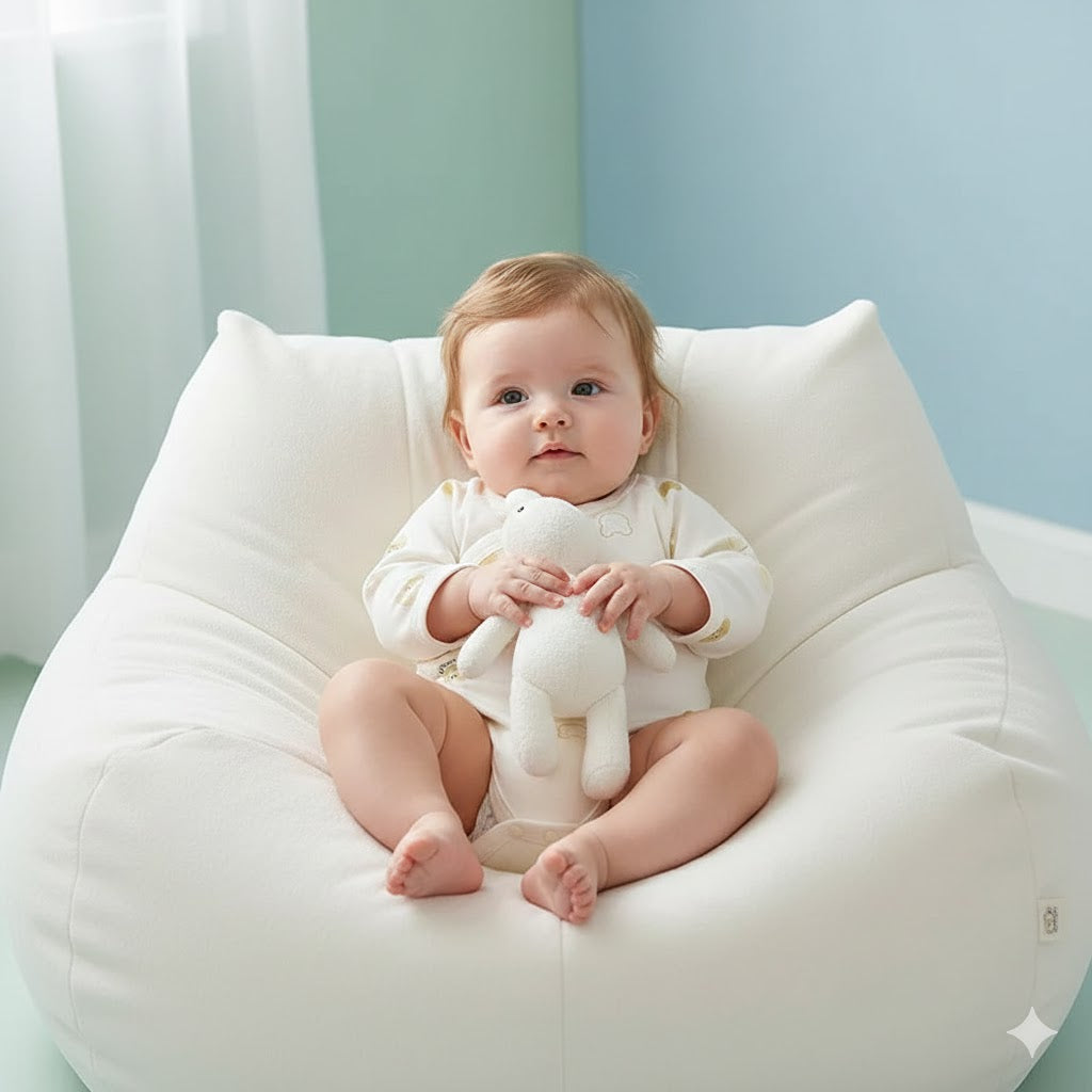 100% Cotton Long Sleeve Bodysuit - Baby Bear
