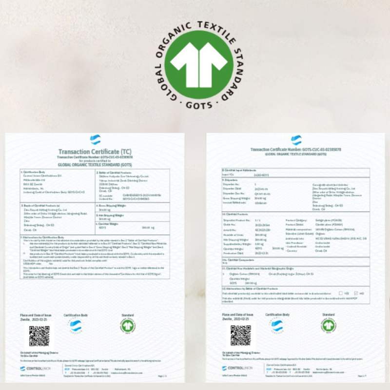 organic cotton certificate